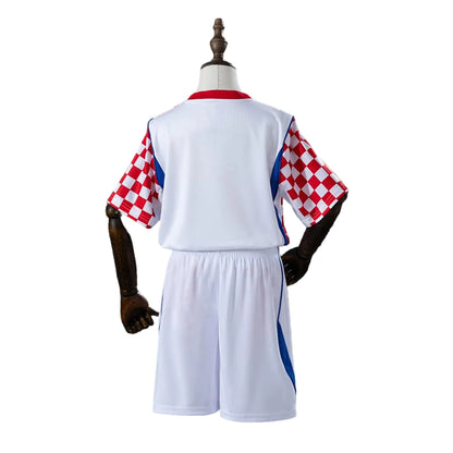 Croatia Kids Kit Soccer Jersey Set - Home Red & White | Custom Name & Number