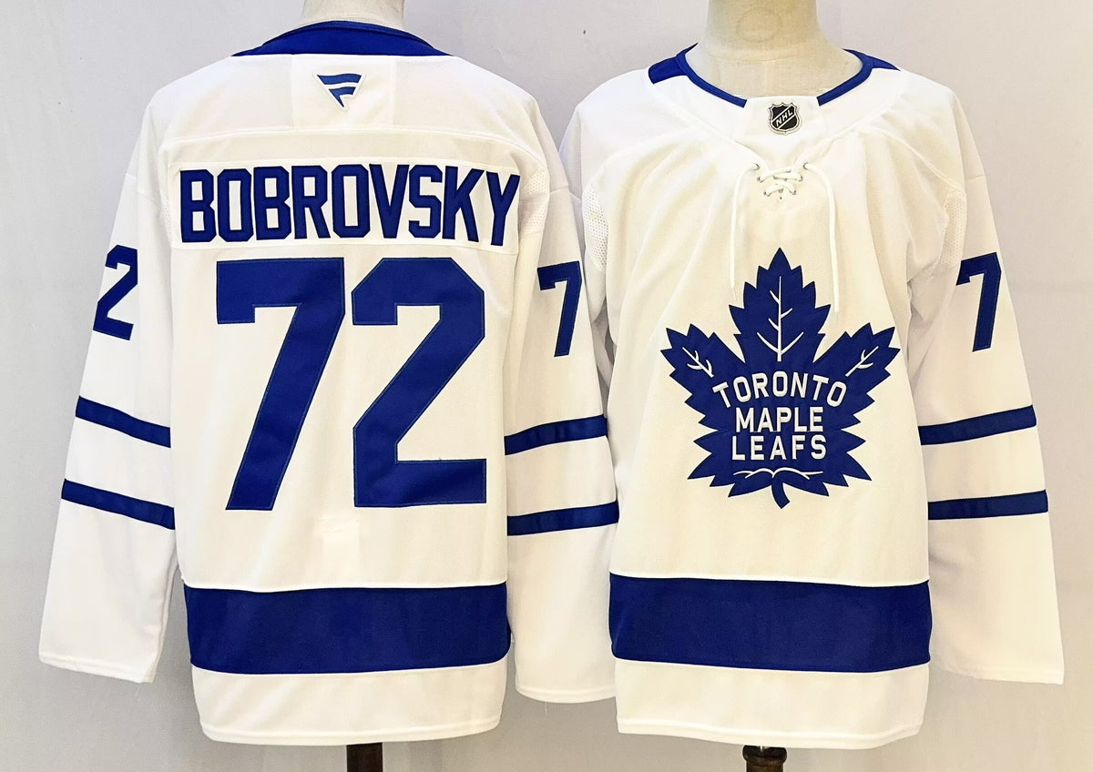 Custom Gavin McKenna Maple Leafs Home Blue White Alternate Black Hockey Jersey -All Stitched