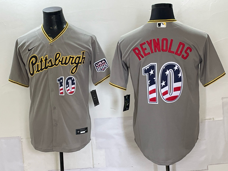 Custom Gray Black Orange USA 250 Fourth of July Baseball Jersey -All Stitched