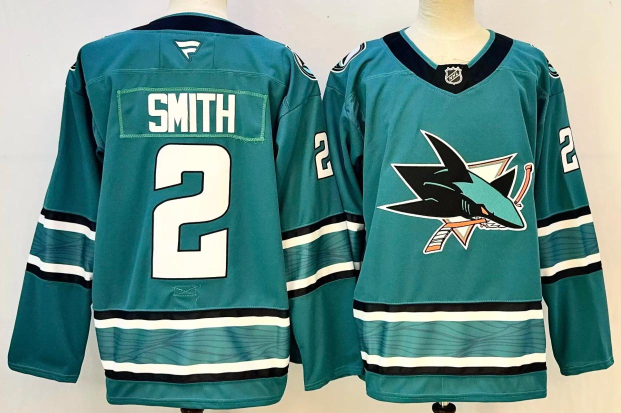 Custom 2026 Home Teal Premium All Stitched Hockey Jersey