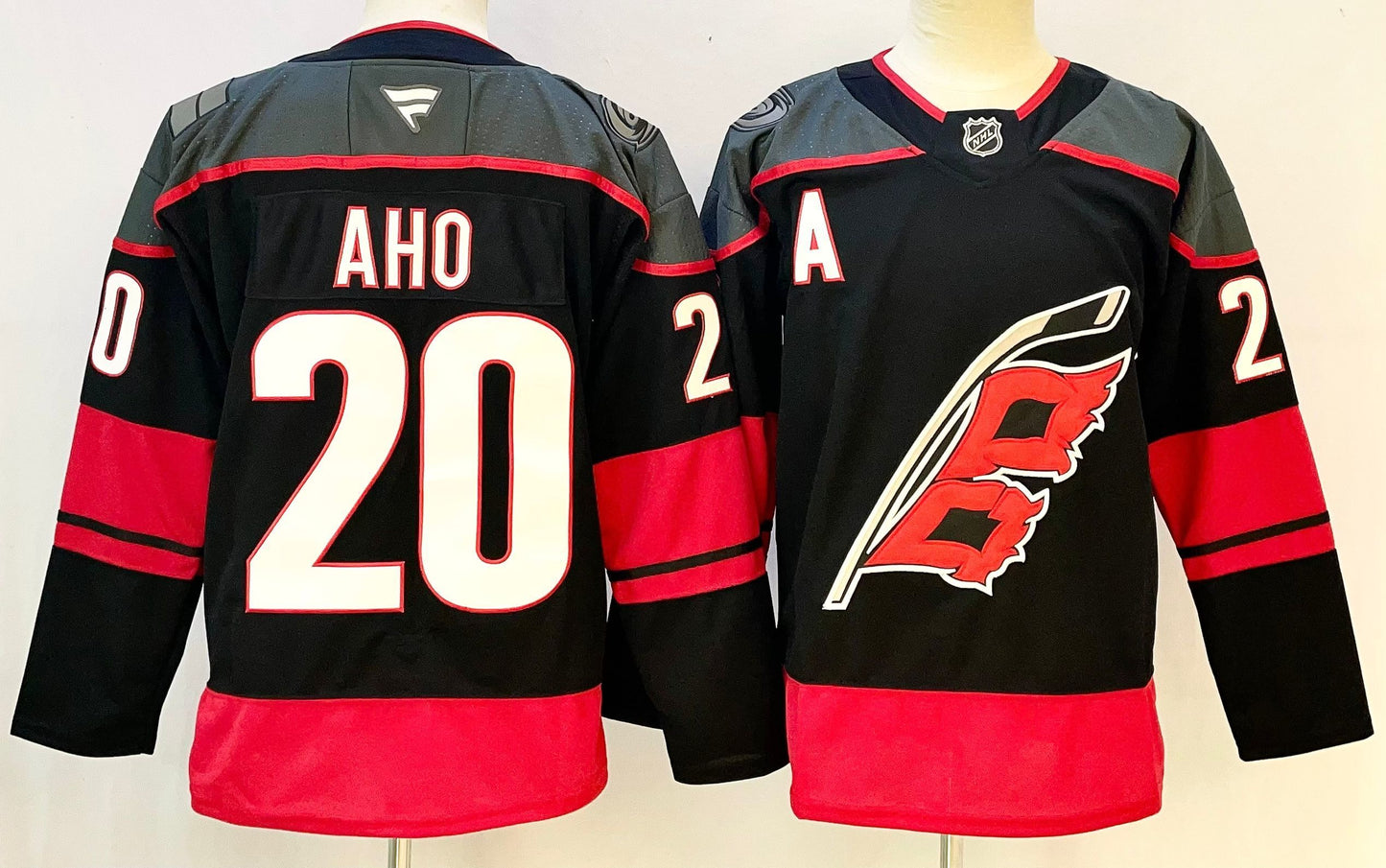 Custom 2026 Hurricane Home Black Premium All Stitched Hockey Jersey