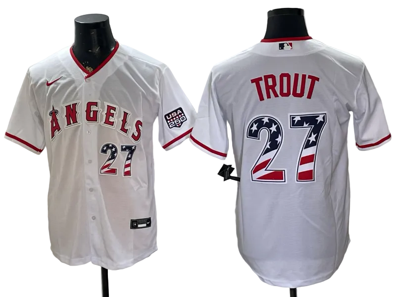 Custom USA 250 Fourth of July Baseball Jersey -All Stitched