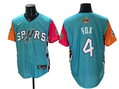 2026 San Antonio Spurs City Edition Green Baskeball Jersey -All Stitched