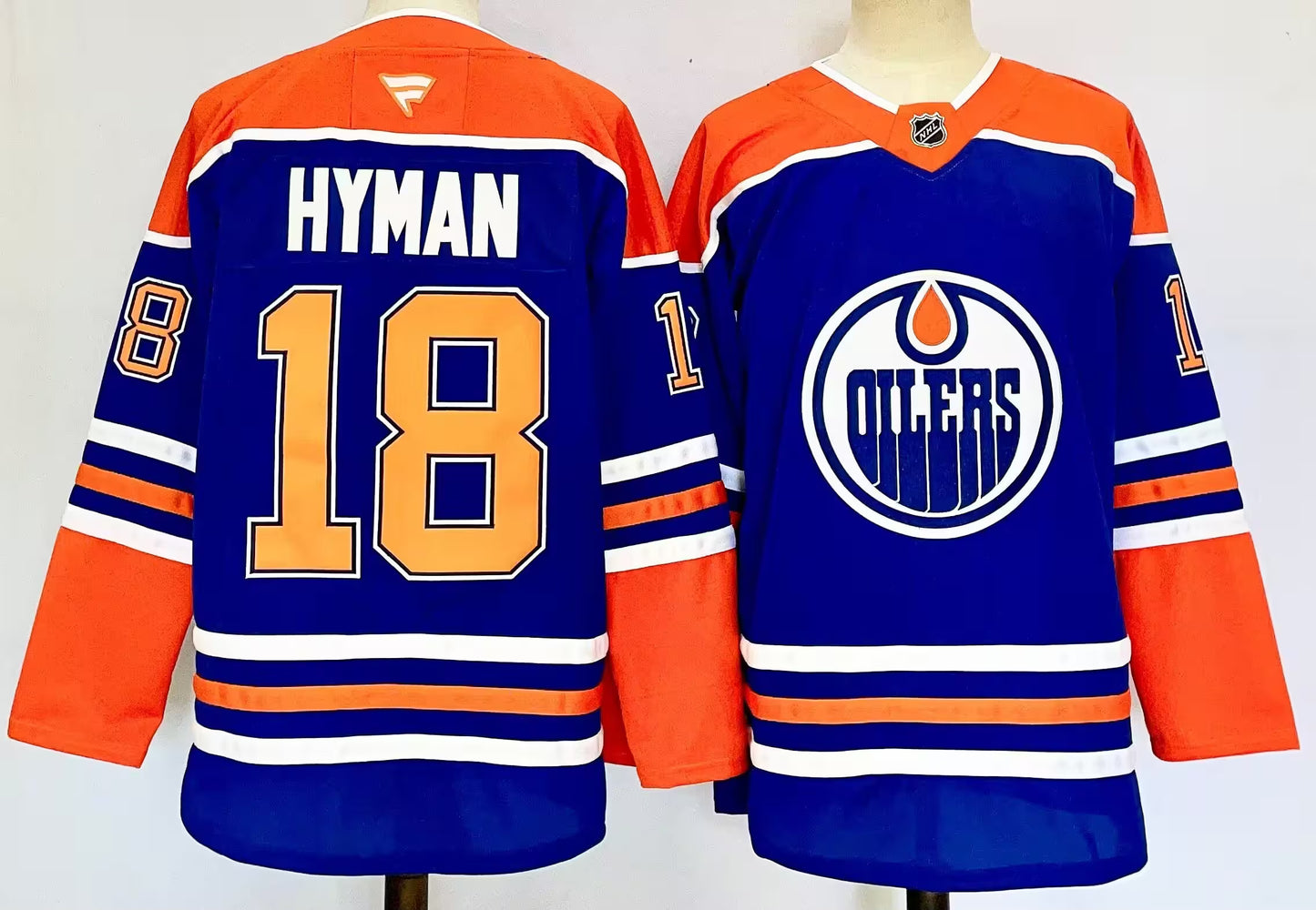 Custom 2026 Oilers Home Royal Premium All Stitched Hockey Jersey