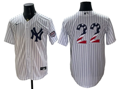 Custom USA 250 Fourth of July Baseball Jersey -All Stitched