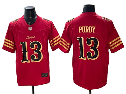 Custom Fred Warner 49ers Scarlet Rivalries Collection Limited Football Jersey -All Stitched