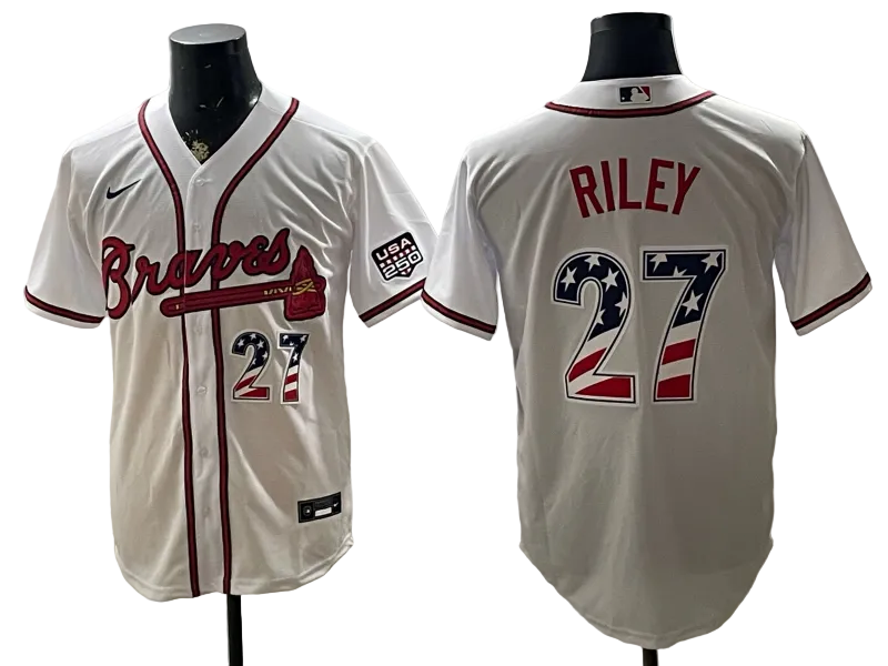 Custom USA 250 Fourth of July Baseball Jersey -All Stitched