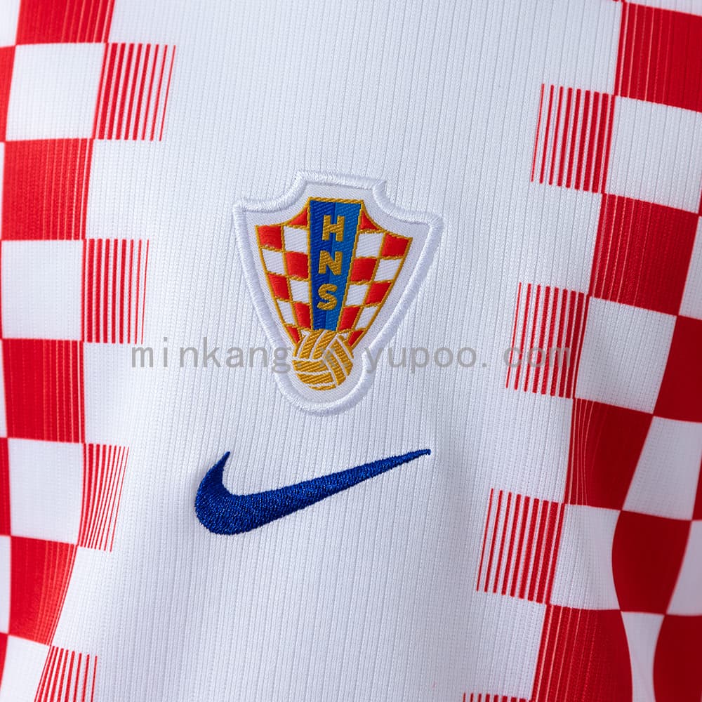Croatia Kids Kit Soccer Jersey Set - Home Red & White | Custom Name & Number
