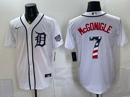 Custom Gray Black Orange USA 250 Fourth of July Baseball Jersey -All Stitched