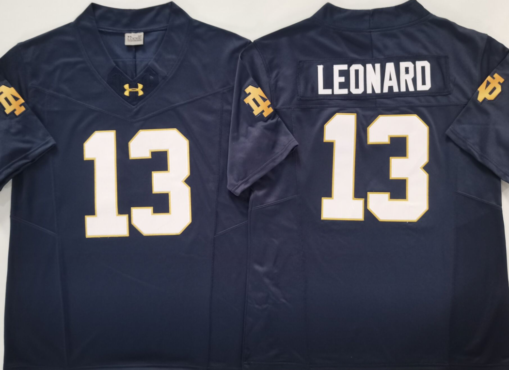 Men's CJ Carr Notre Dame Fighting Irish Vapor Jersey White Navy Kelly Green Football Jersey -All Stitched