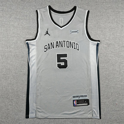 Stephon Castle San Antonio Spurs Baskeball Jersey -All Stitched