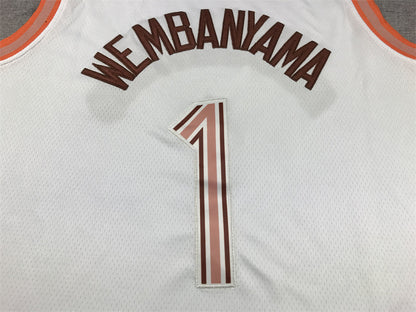 Victor Wembanyama San Antonio Spurs Baskeball Jersey -All Stitched