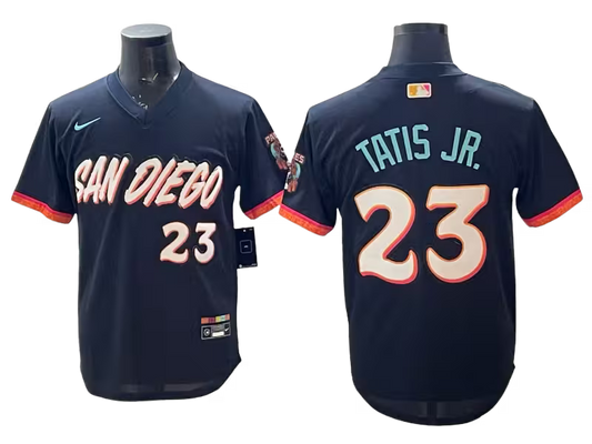 Custom Padre Obsidian 2026 City Connect Stadium Jersey - All Stitched