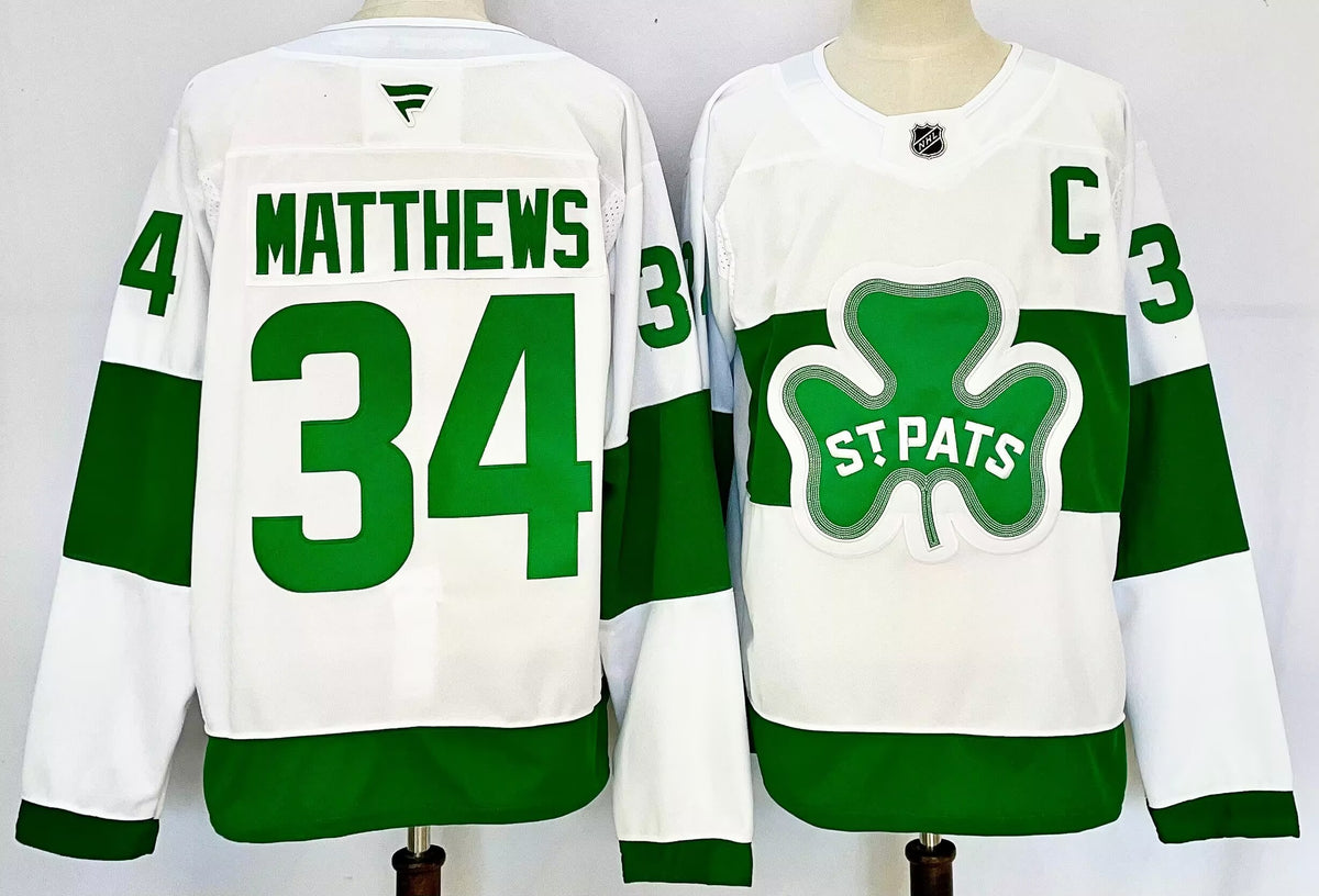 Custom Gavin McKenna Maple Leafs White Alternate 2 Hockey Jersey -All Stitched
