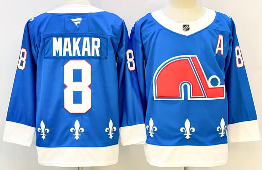 Custom 2026 Avalanche Blue Alternate Premium All Stitched Hockey Jersey