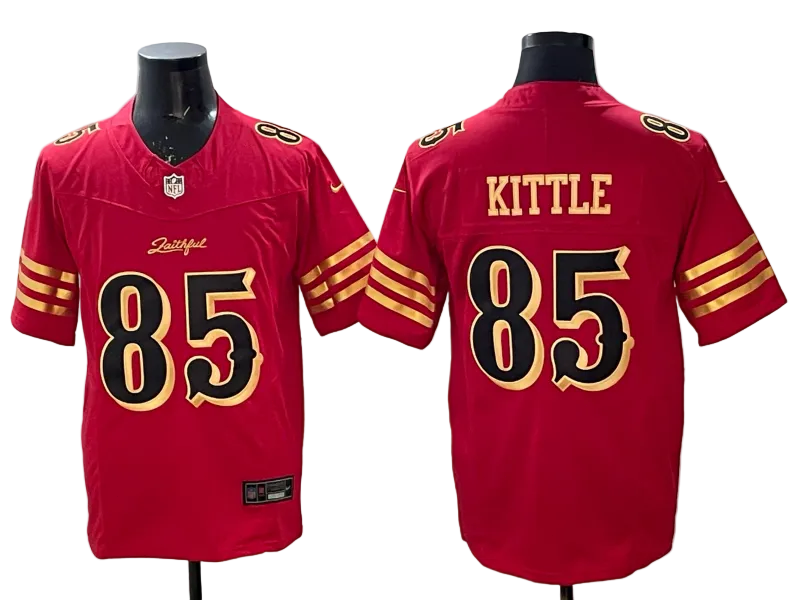 Custom Fred Warner 49ers Scarlet Rivalries Collection Limited Football Jersey -All Stitched