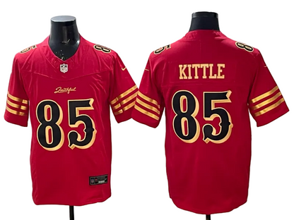 Custom Fred Warner 49ers Scarlet Rivalries Collection Limited Football Jersey -All Stitched