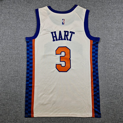 Jalen Brunson Josh Hart Karl-Anthony Towns Baskeball Jersey -All Stitched