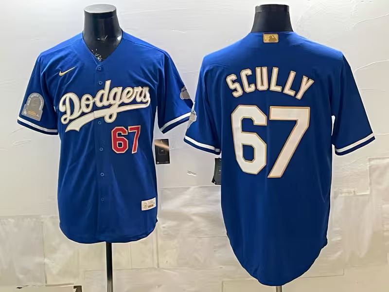 Custom Royal White 2026 Gold Collection Stadium Jersey - All Stitched