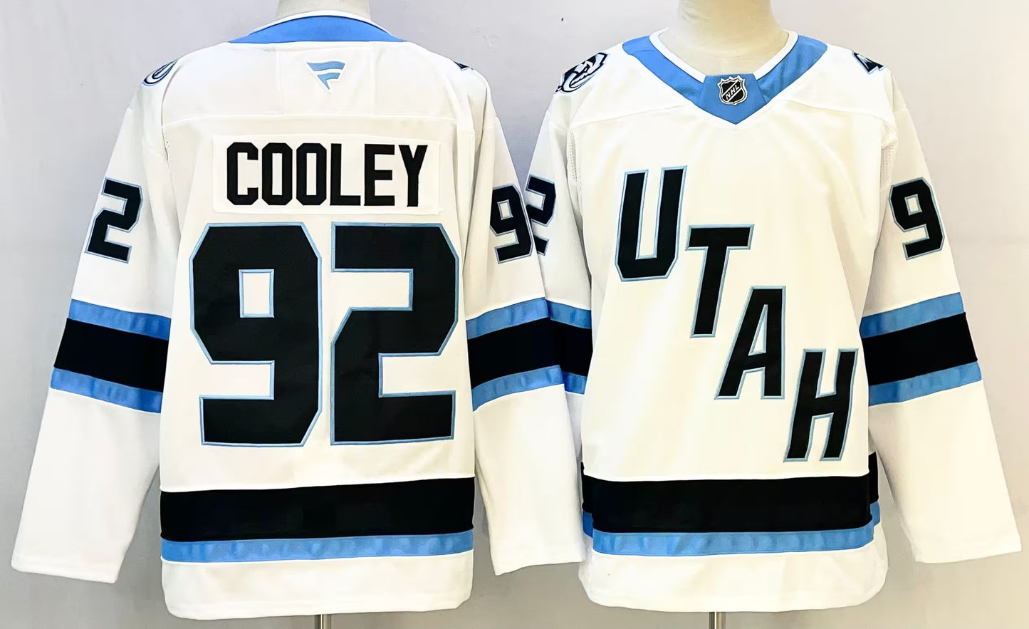 Custom 2026 Mammoth Away White Premium All Stitched Hockey Jersey