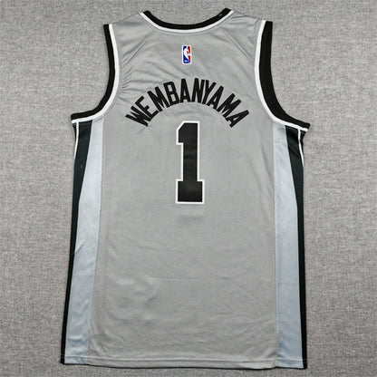 Victor Wembanyama San Antonio Spurs Baskeball Jersey -All Stitched