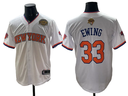 Custom Men's Jalen Brunson OG Anunoby 2026 Finals Champions Always Baseball Jersey -All Stitched