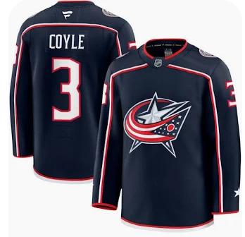 Custom 2026 Jackets Home Navy Premium All Stitched Hockey Jersey