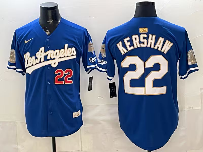 Custom Royal White 2026 Gold Collection Stadium Jersey - All Stitched
