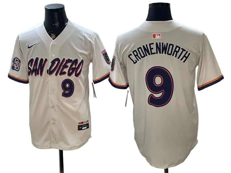 Custom Padres Cream 2026 City Connect Stadium Jersey - All Stitched