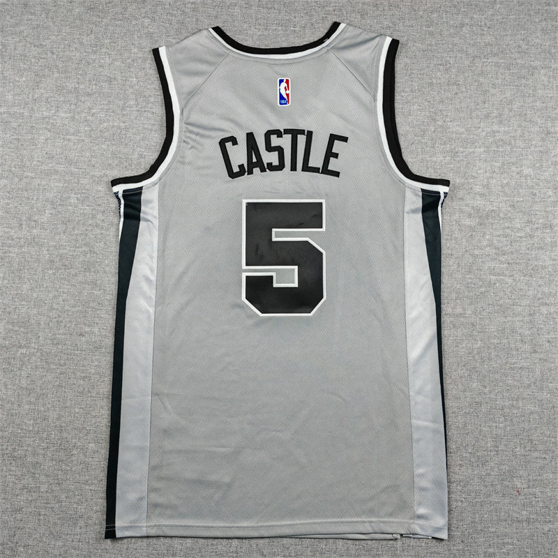 Stephon Castle San Antonio Spurs Baskeball Jersey -All Stitched