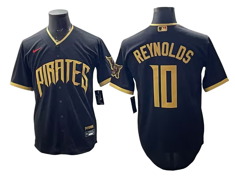 Custom Pirate Black 2026 City Connect Stadium Jersey - All Stitched
