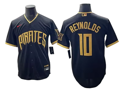 Custom Pirate Black 2026 City Connect Stadium Jersey - All Stitched