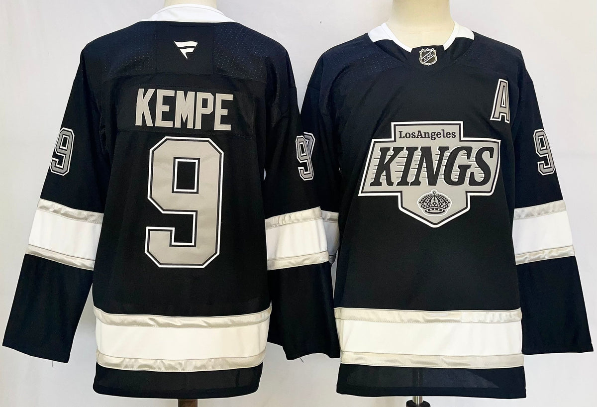 Custom Drew Doughty Kings Home Black Hockey Jersey -All Stitched