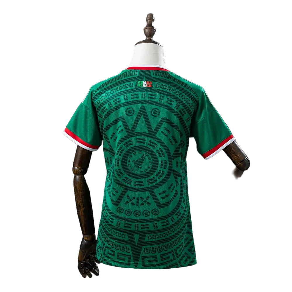 Custom Women‘s Mexico 2026 Home Green Soccer Jersey – Personalized Name & Number