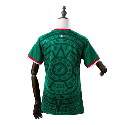 Custom Women‘s Mexico 2026 Home Green Soccer Jersey – Personalized Name & Number