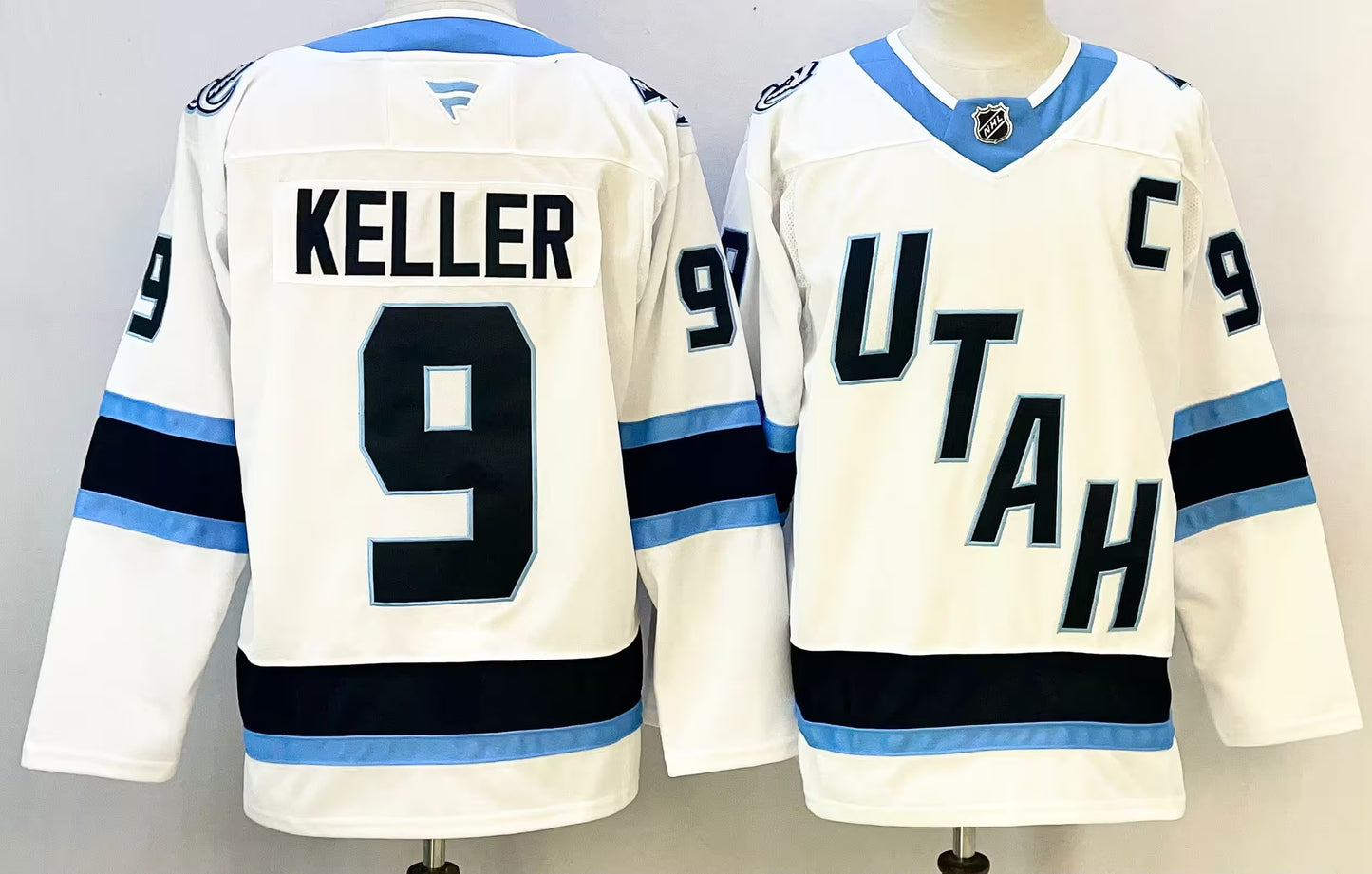 Custom 2026 Mammoth Away White Premium All Stitched Hockey Jersey