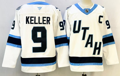 Custom 2026 Mammoth Away White Premium All Stitched Hockey Jersey