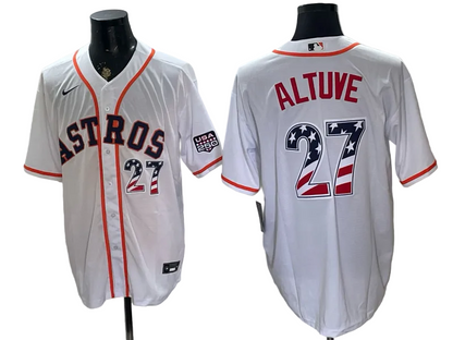 Custom USA 250 Fourth of July Baseball Jersey -All Stitched