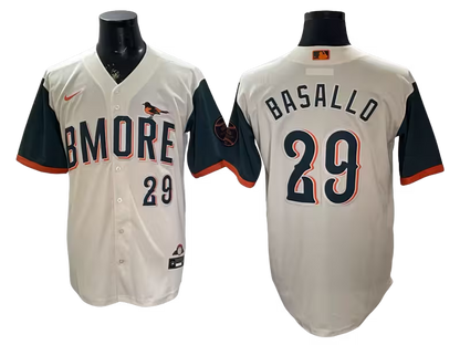 Custom Orioles Cream 2026 City Connect Stadium Jersey - All Stitched