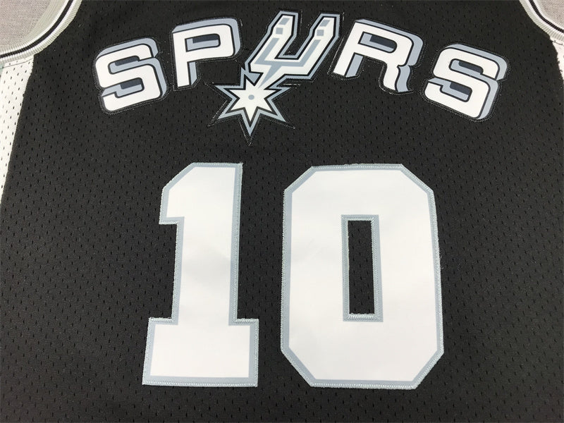 Dennis Rodman San Antonio Spurs 1993-94 Black Baskeball Jersey -All Stitched