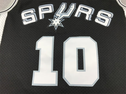 Dennis Rodman San Antonio Spurs 1993-94 Black Baskeball Jersey -All Stitched
