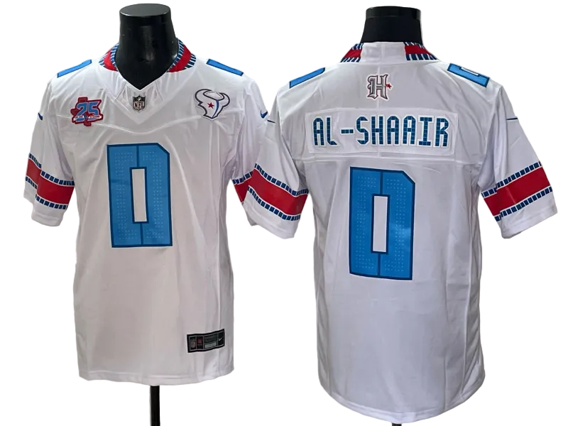 Custom 2026 Rivalries White Vapor Limited Jersey -All Stitched