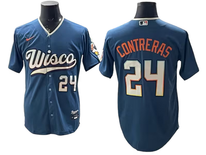 Custom Mineral Blue 2026 City Connect Stadium Jersey - All Stitched