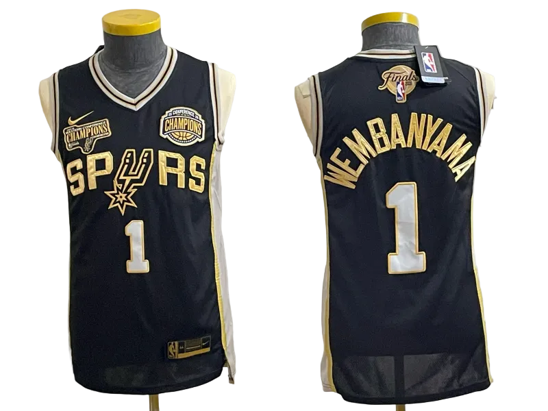 2026 OG Anunoby Jalen Brunson Josh Hart Karl-Anthony Towns Jose Alvarado Black Gold Baskeball Jersey -All Stitched