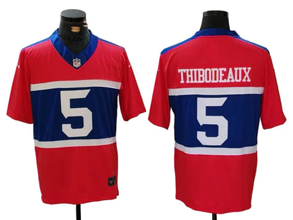 Custom Cam Skattebo Giants Alternate Century Red Limited Jersey -All Stitched