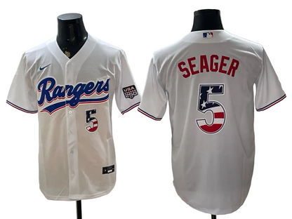 Custom USA 250 Fourth of July Baseball Jersey -All Stitched