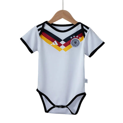 Custom Infant 2026 Germany Home White Soccer Jersey | Germany 2026 Baby Bodysuit