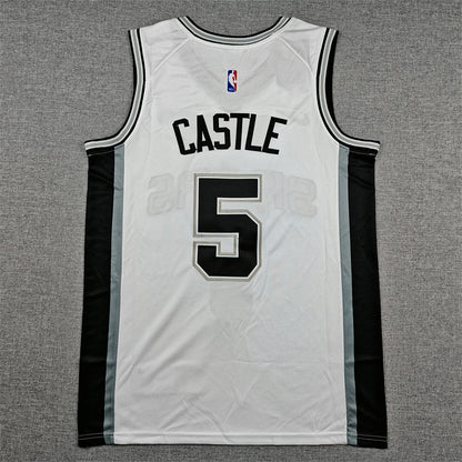 Stephon Castle San Antonio Spurs Baskeball Jersey -All Stitched