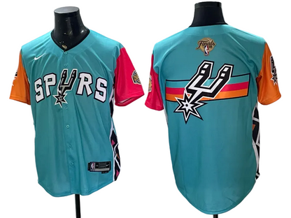 2026 San Antonio Spurs City Edition Green Baskeball Jersey -All Stitched