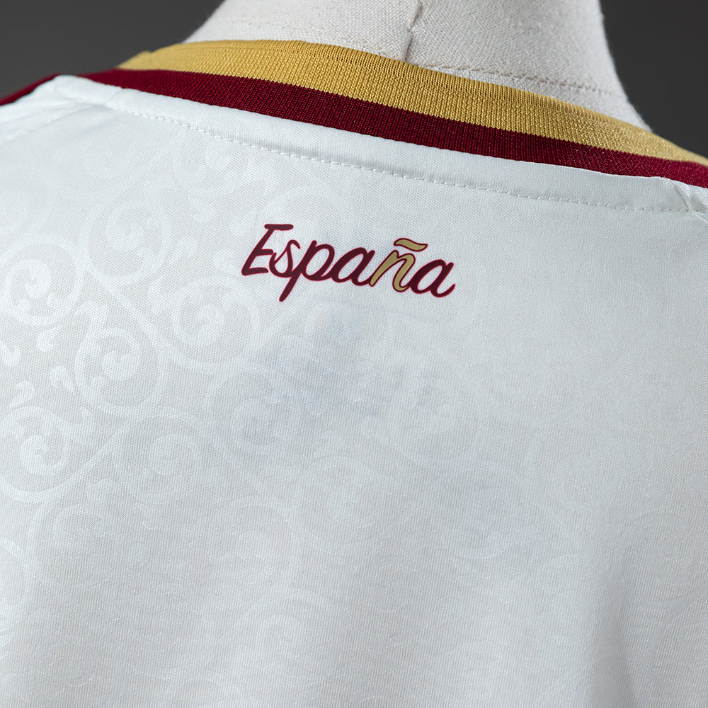 Spain Kids Kit Soccer Jersey Set - 2026 Away White | Custom Name & Number